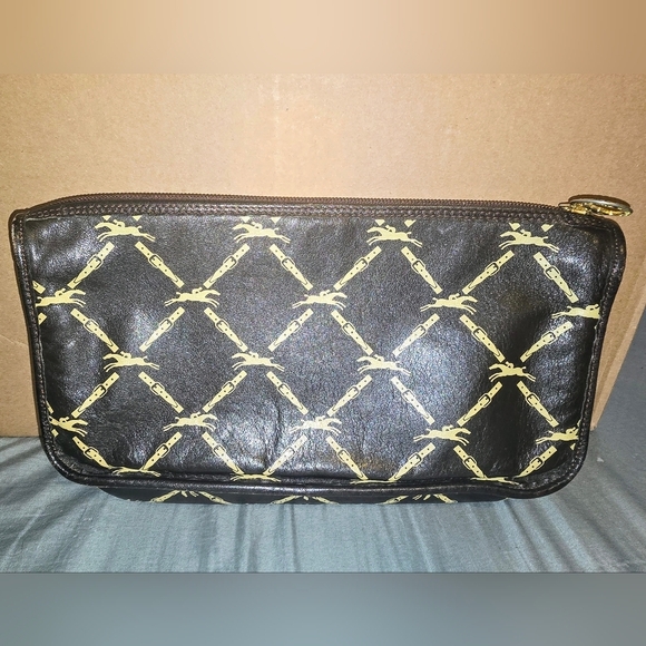 Longchamp Black and Gold Clutch - Picture 6 of 8